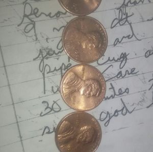 1982 pennies, beautiful coins